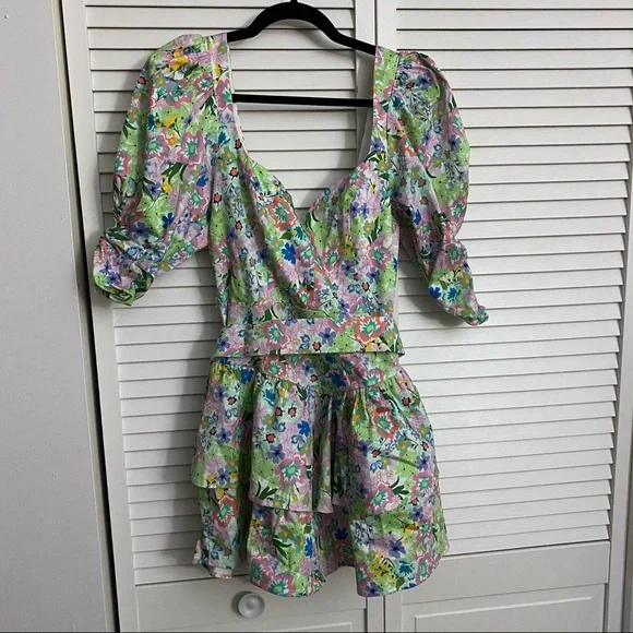 NWOT For Love & Lemon Jardine Mini Dress - Picture 6 of 10